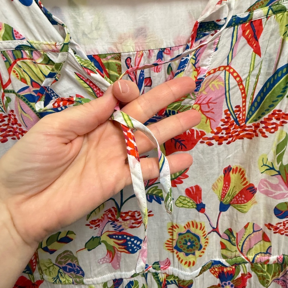 J. McLaughlin Tropical Floral Maxi Dress - Picture 9 of 12